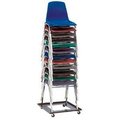 National Public Seating Interion® Universal Dolly For Stacking Chairs - 10 Chairs Capacity INT-DY81